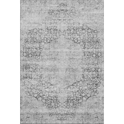 Premium Machine Washable Ducote AMF1146 Global Rug