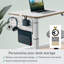 Ergo Manufactured Wood Desk Organiser