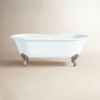 Kristin 61" Soaking Cast Iron Bathtub
