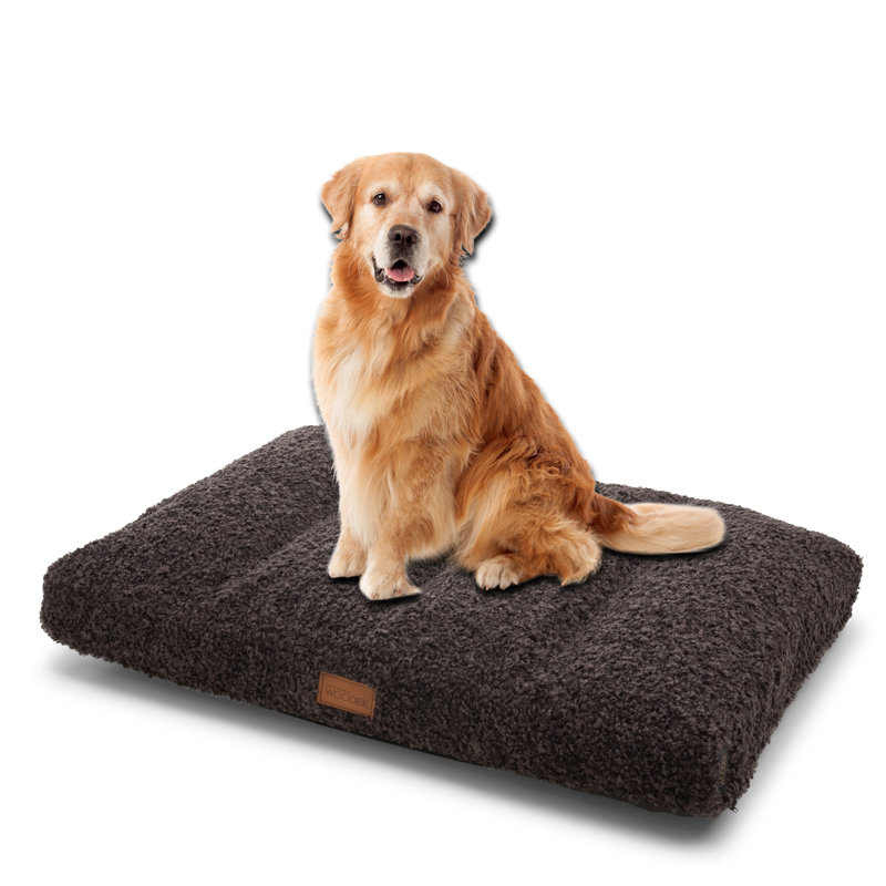 Tapis orthopédique pour animaux de compagnie / Oreiller classique - Lit pour chien avec housses en polyester amovibles et lavables