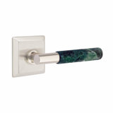 Select Round Door Lever with Square Rosette