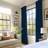 Isio 52" W 100% Blackout Curtain Panel, Thermal Insulated Rod Pocket-247411655-232741352