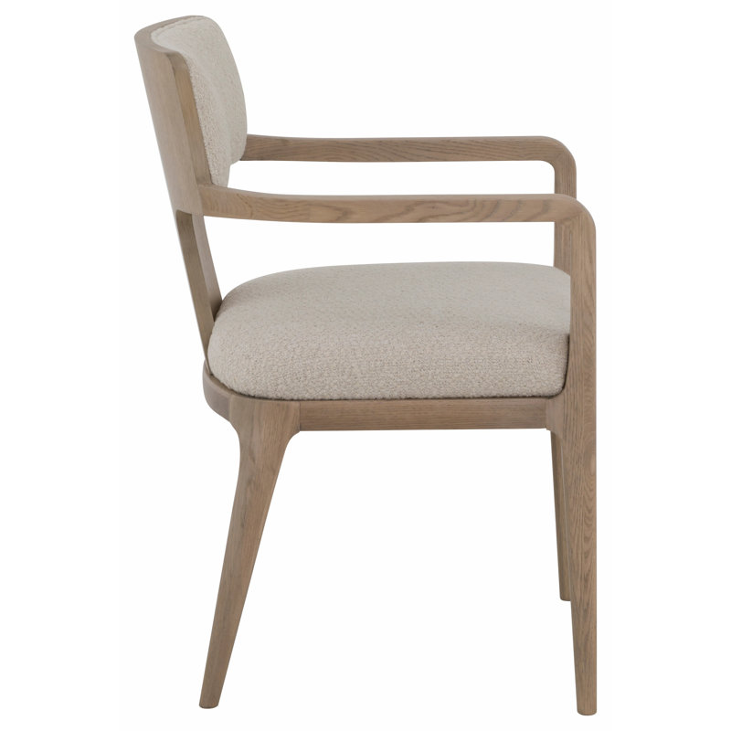 Everett Leather Arm Chair, 1111 Brown, Almond Buff