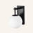 1-Light Dimmable Wall Sconce Long Armed Fixture
