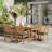 Kilani 78.7" L Rectangular 6-Person Outdoor Dining Set -284504394