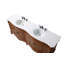 Meuble-lavabo double 84 po en teck-1154615539