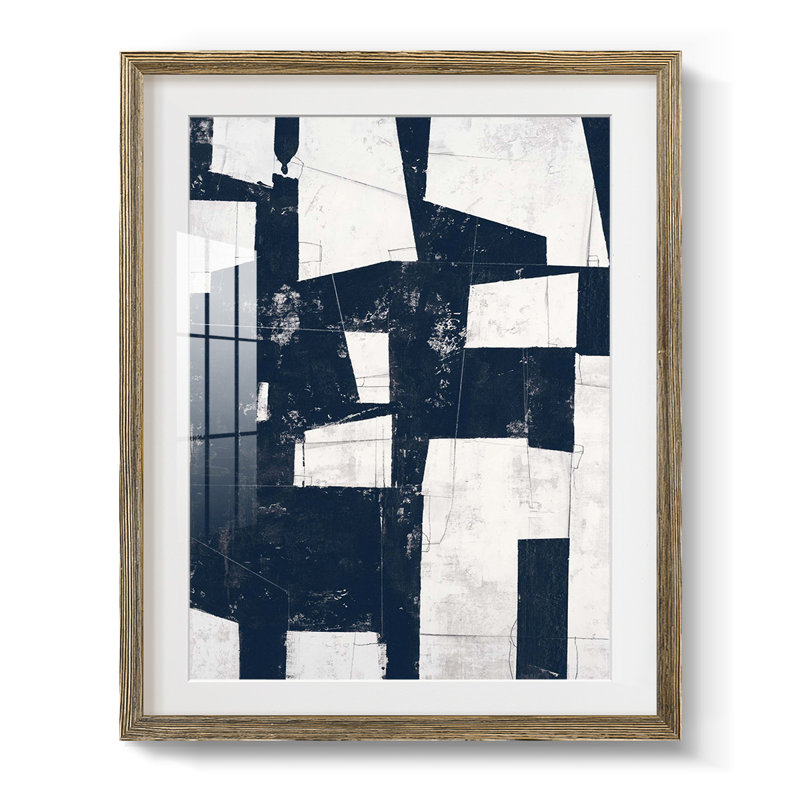 Prenez un siège VII, Oui, Blanc, Papier avec cadre noyer