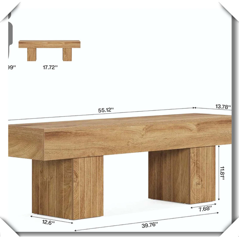 Banc moderne et polyvalent pour toutes les pièces de la maison