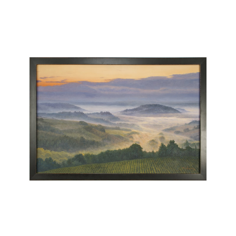 Misty Valley Print by Sullivan