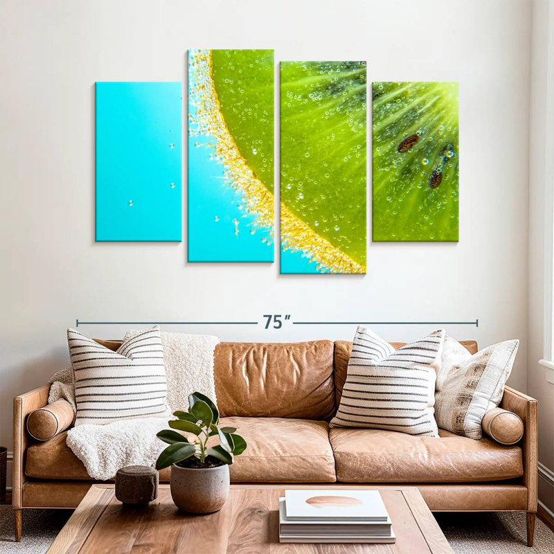 Yarlin Bubbly Kiwifruit, 42'' H x 68'' W