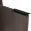 Meuble-lavabo moderne 24 po avec lavabo en céramique blanche Ebern Designs Elmridge - tablettes ouvertes à droite-264194749
