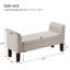 Banc de rangement rembourré avec accoudoirs-817810853