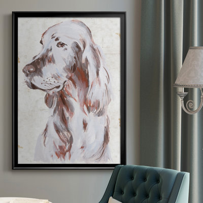 " Sitting Dog III "