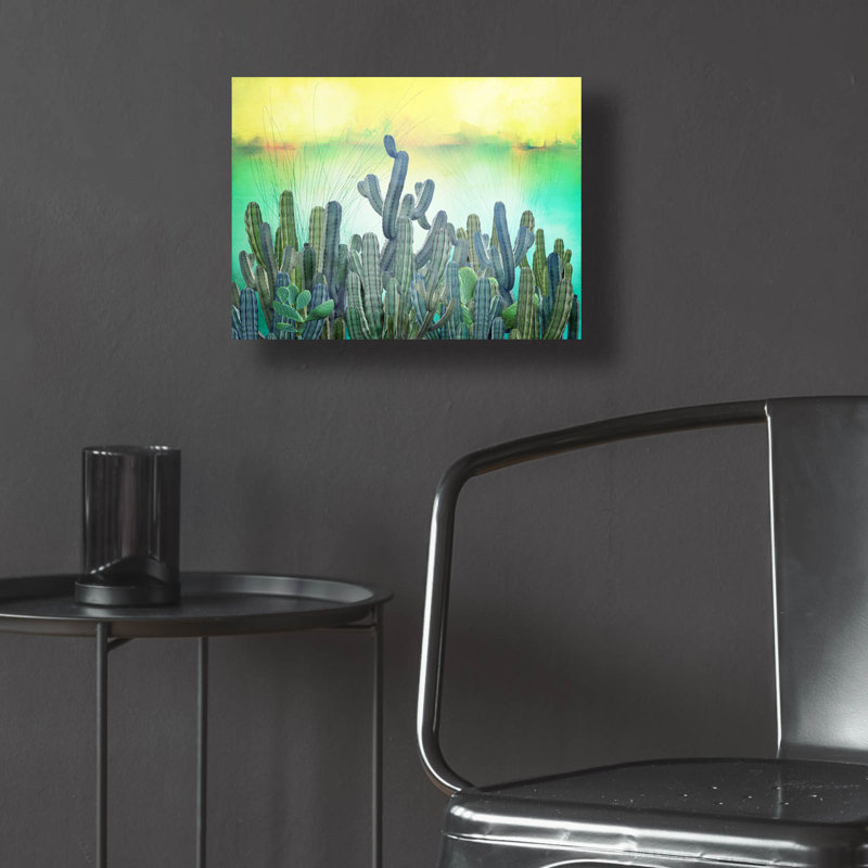"Cactus" par Mark Ashkenazi, H 12 po x l 16 po x P 0,13 po