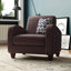 Batavia Faux Leather Club Chair