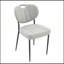 Chaises de salle à manger rembourrées en cuir de qualité supérieure avec rembourrage haute résilience et pieds en métal durables (ensemble de 2)-1884903515