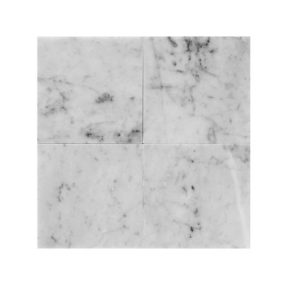 Bianco Carrara 6" x 6" Marble Wall & Floor Tile