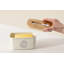 Metal Butter Dish & Spatula
