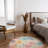 Heart Splash Patterns Braided Rug-667272429