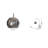 Gideon 1-Light Chrome Arched Table Lamp With Crystal Base-30103942