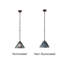 Mini-luminaire suspendu 6 lumières INNES Halvard Tiffany