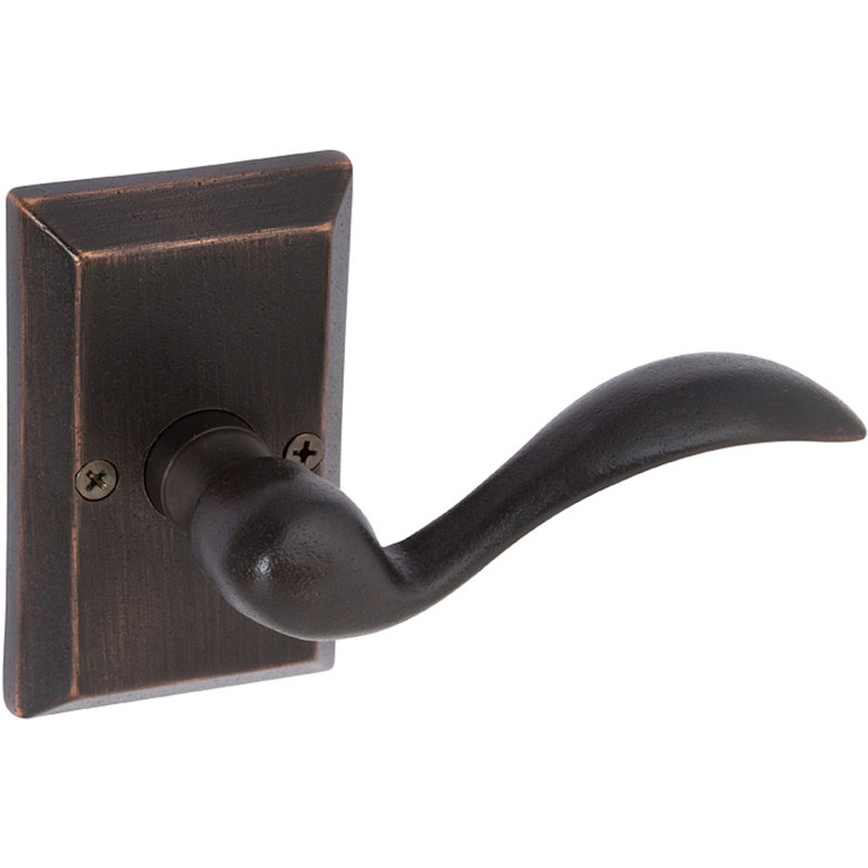 Levier de porte Sandcast, Droite, Bronze vieilli