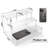 Clear Display Risers Stand Perfume Organizer