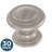 Simple Double Ring 1-1/8 in. (29 mm) Round Cabinet Knob-91717809