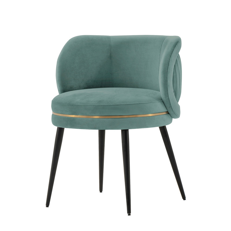 Chaise en velours Kaya