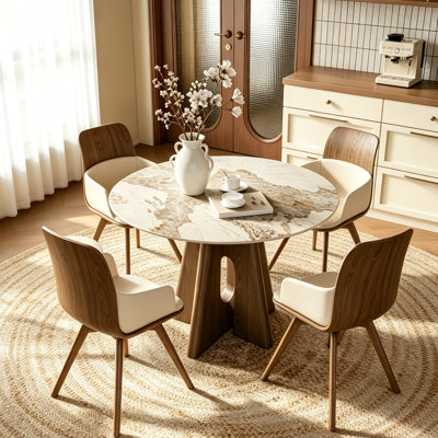 Table de salle à manger Amberly Option multi-tailles pour la salle à manger et le coin-repas
