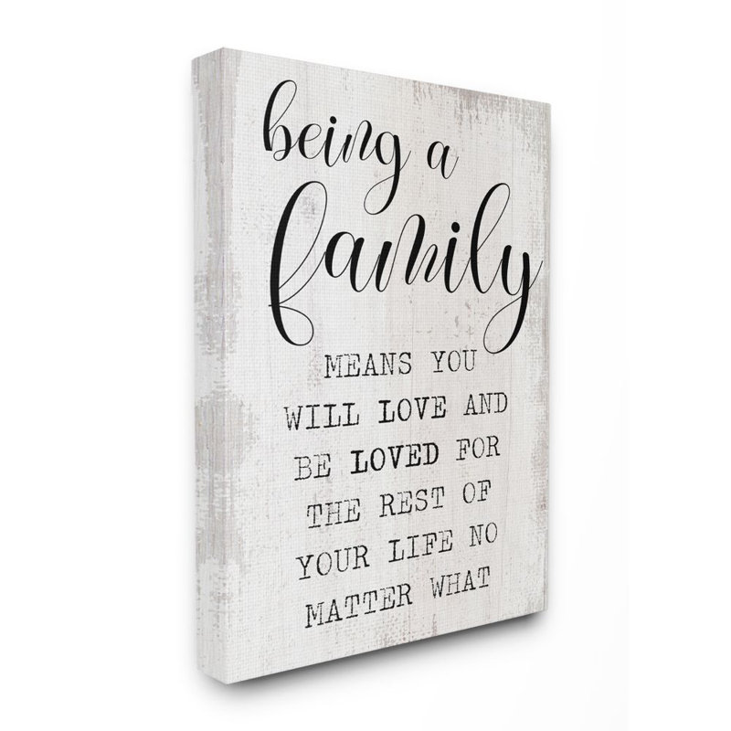 Black and White Motivational Quote Canvas Wall Art, 24" x 30"