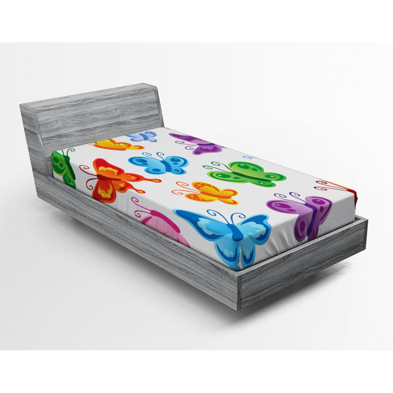 Microfiber Fitted Sheet, Twin Fitted Sheet
