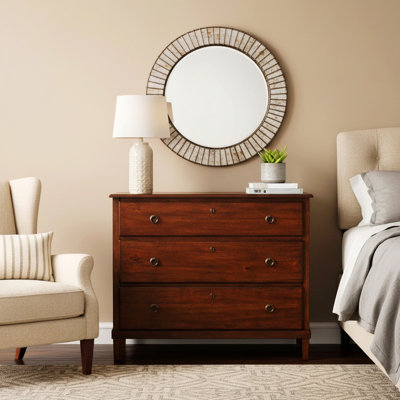Commode 3 tiroirs pour chambre à coucher