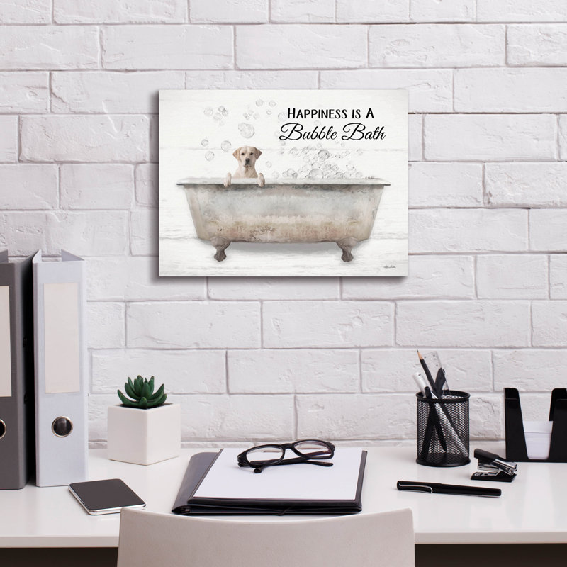"Bain moussant" par Lori Deiter, H 12 po x l 16 po x P 0,75 po