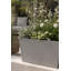 Isla Trough Planter Pot, Concrete Effect Pot, Indoor and Outdoor Large Plant Pot with Drainage Hole-1309139815-1309139813
