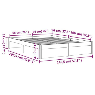Maresca Solid Wood Bed