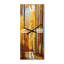 Horloge murale arbres d'automne à l'aube-1341842748