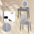 Vanity Table Set with Mirror-654701524