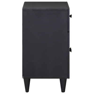 50cm W Solid Wood Bedside Table