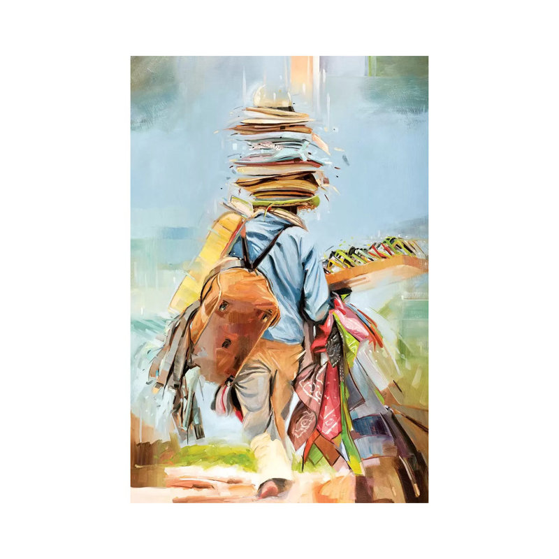 Beach Trader by Johnny Morant - Wrapped Canvas Print, 30.48cm H x 20.32cm W x 1.905cm D