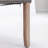 Solid Wood Flax Upholstered Linen Dining Chair-133011063