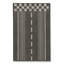 Tapis gris tissé à rayures Mosso-740829772