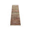 Pasha Wool Striped Area Rug in Beige/Red/Black/Brown