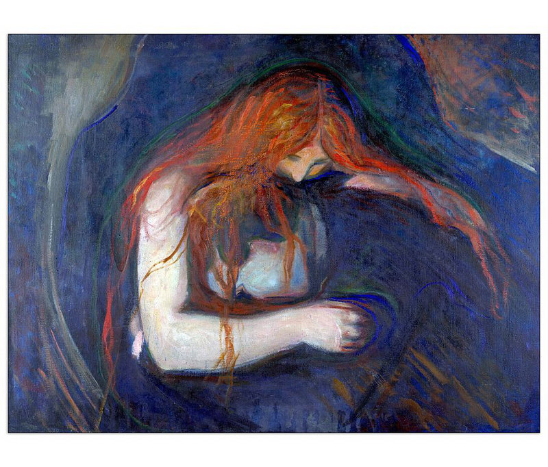 Edvard Munch - Wrapped Canvas Painting, 90cm H x 120cm W x 1.8cm D