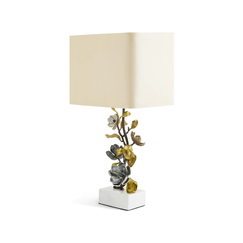 Vintage Bloom Marble Standard Lamp