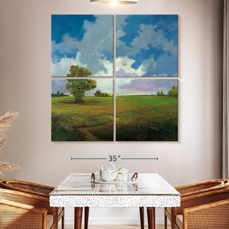 Alvord Blue Sky, 50" H x 50" W