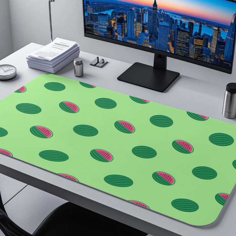 Polyester Desk Pad, 31.5x15.5