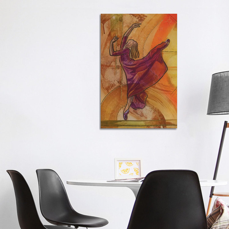 «Joy of Dancing II» par Fred Odle - impression sur toile tendue, H 40 po x l 26 po x P 1,5 po