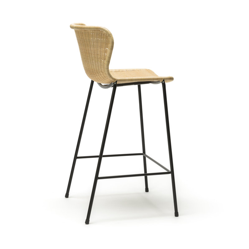 Counter Stool with Metal Frame