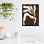 Retro Matisse Inspired Abstract Botanical 2 Brown-1552394927-1552394915